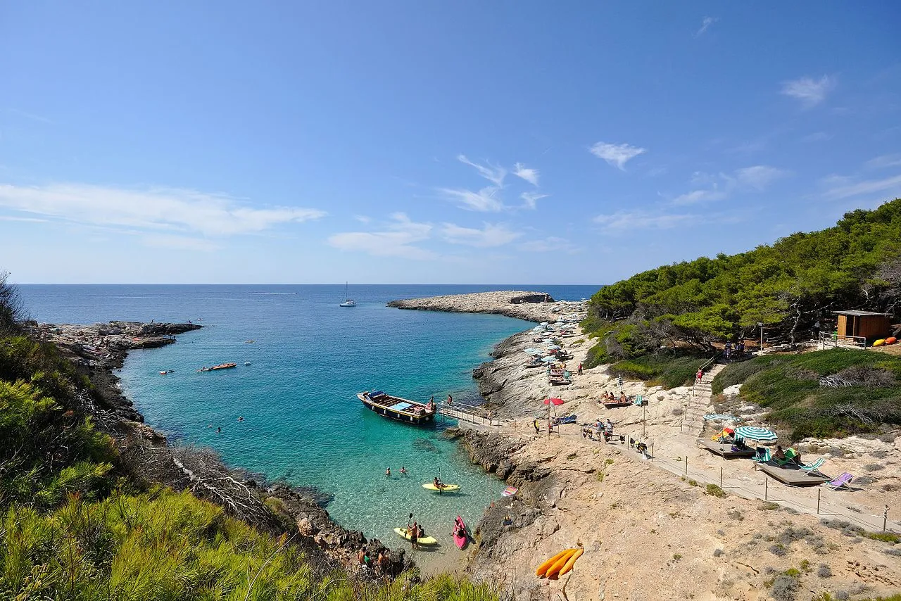 cala inglesi san domino