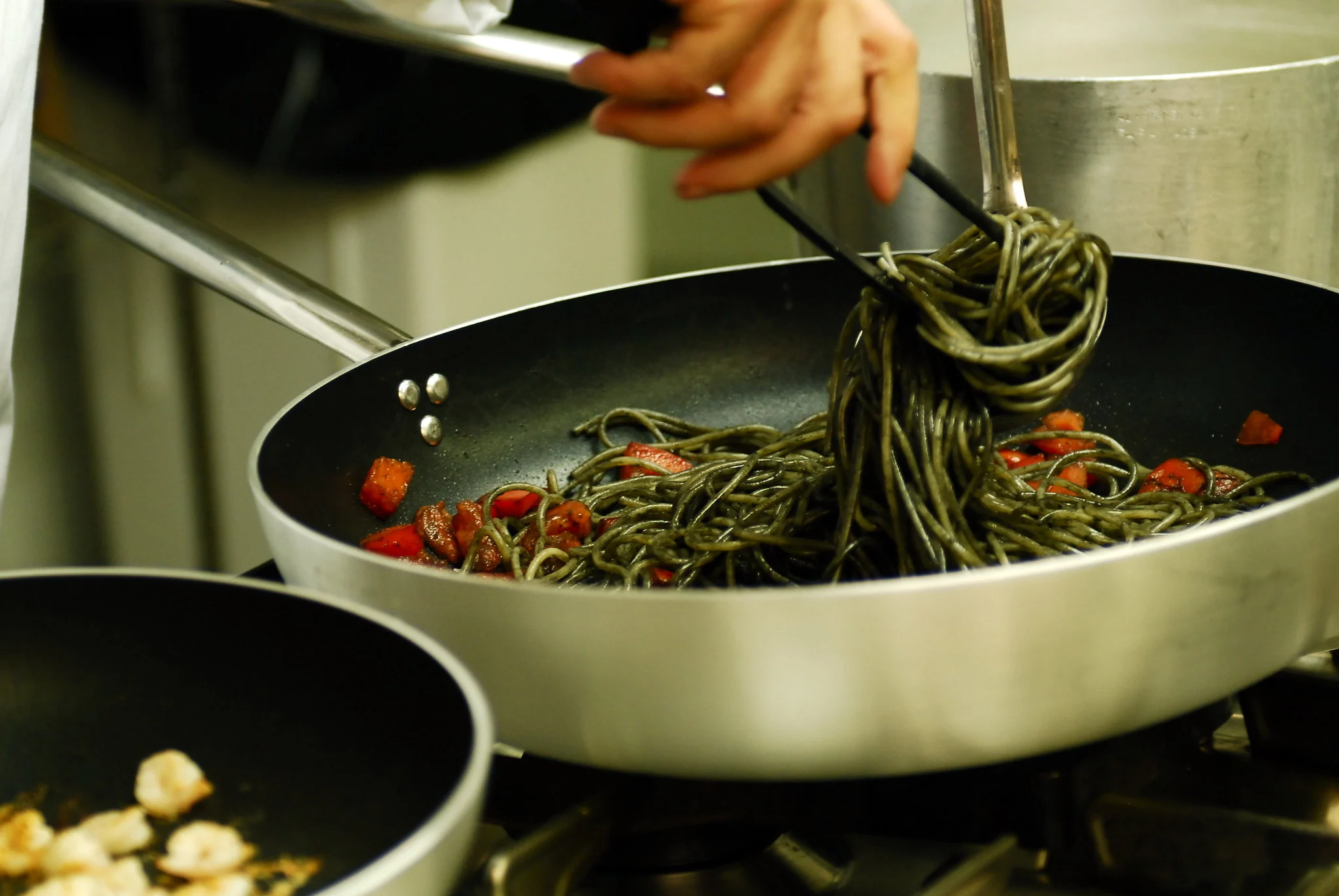 spaghetti nero seppia