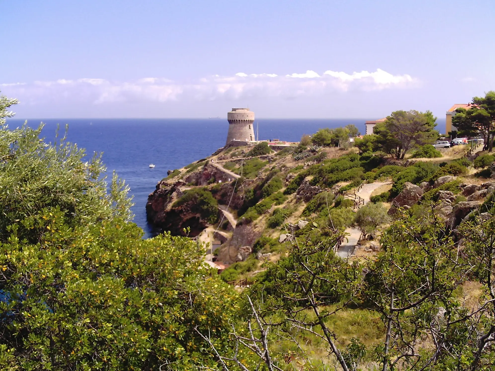 Capraia Toscana veduta