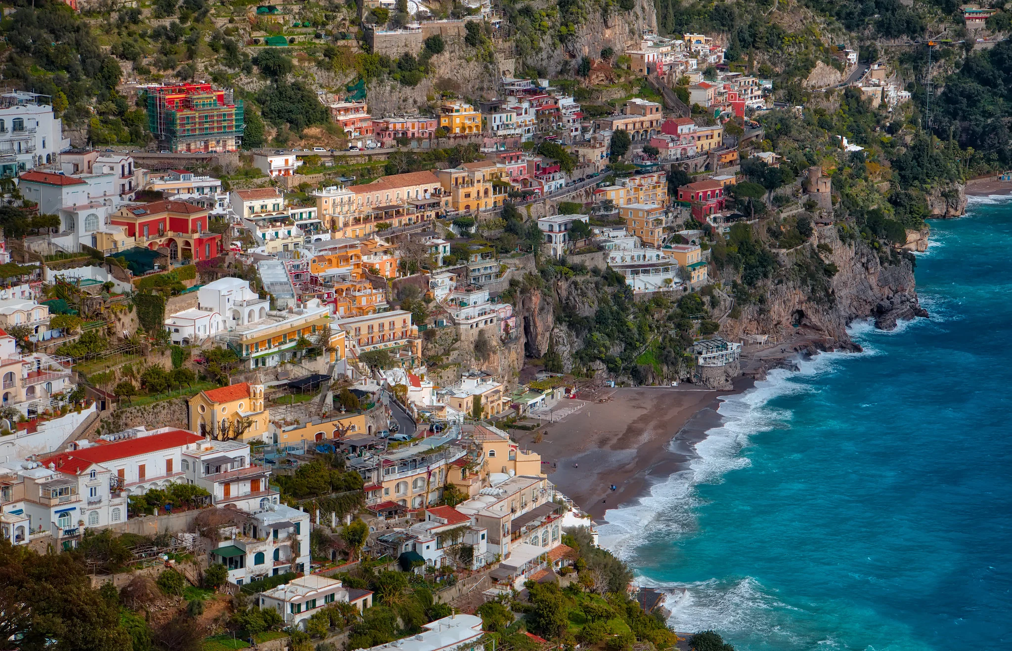 veduta alto positano