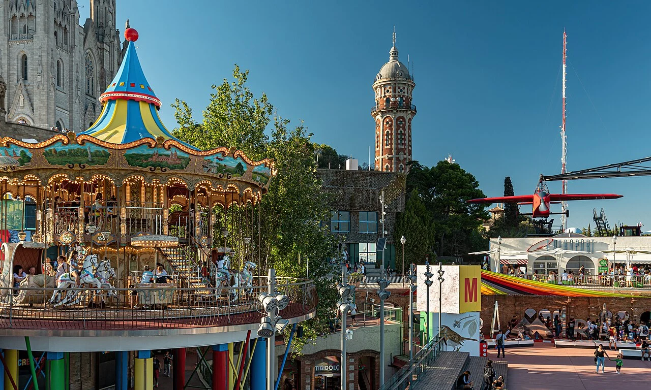 tibidabo parco Barcellona