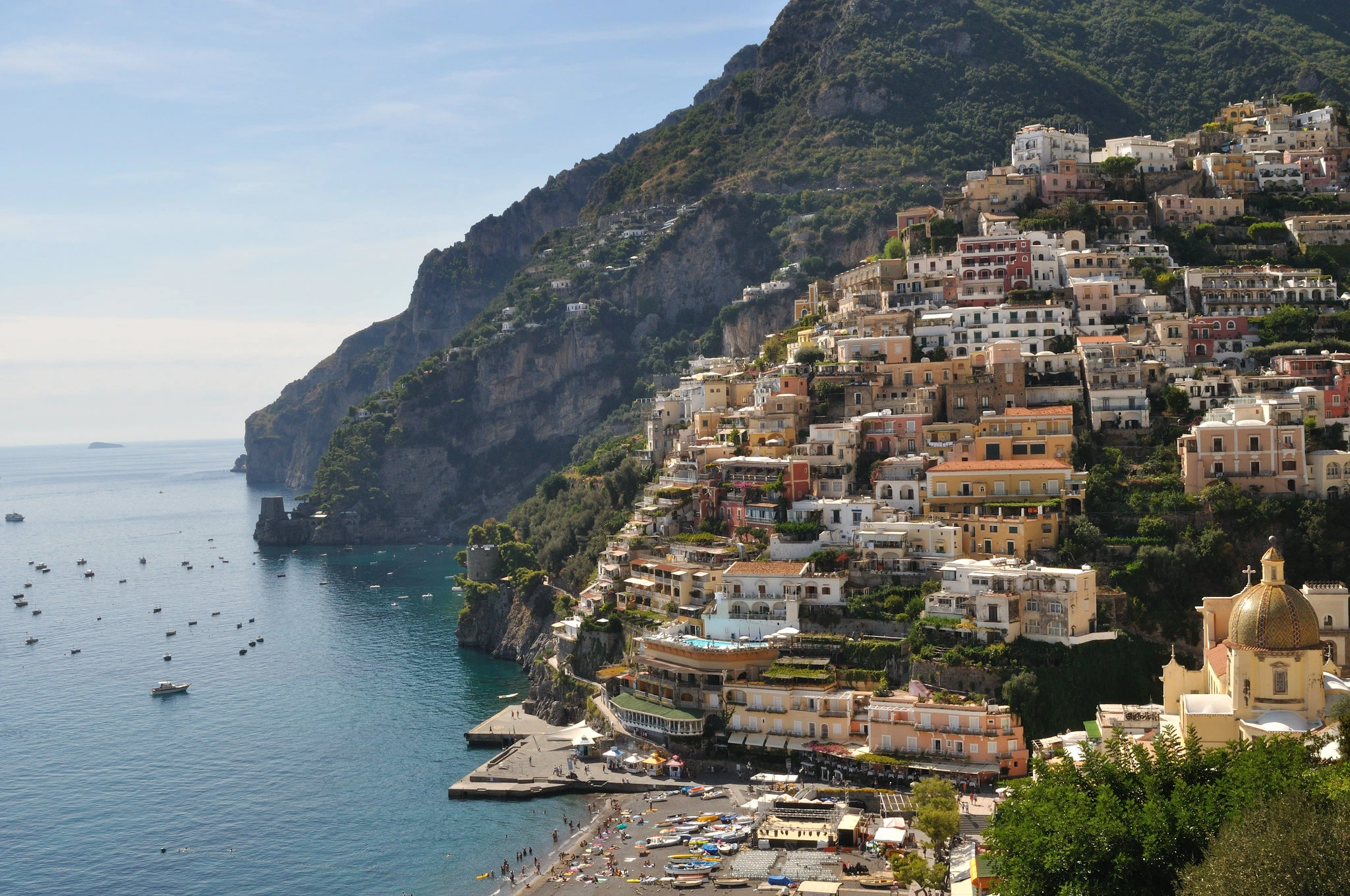 positano veduta